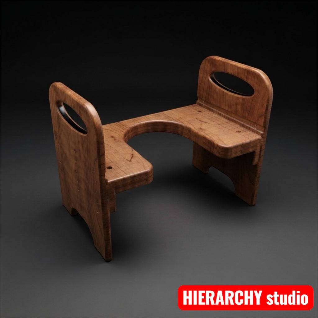 Facesitting Chair | Adjustable Height | 17.7 in (45 cm)