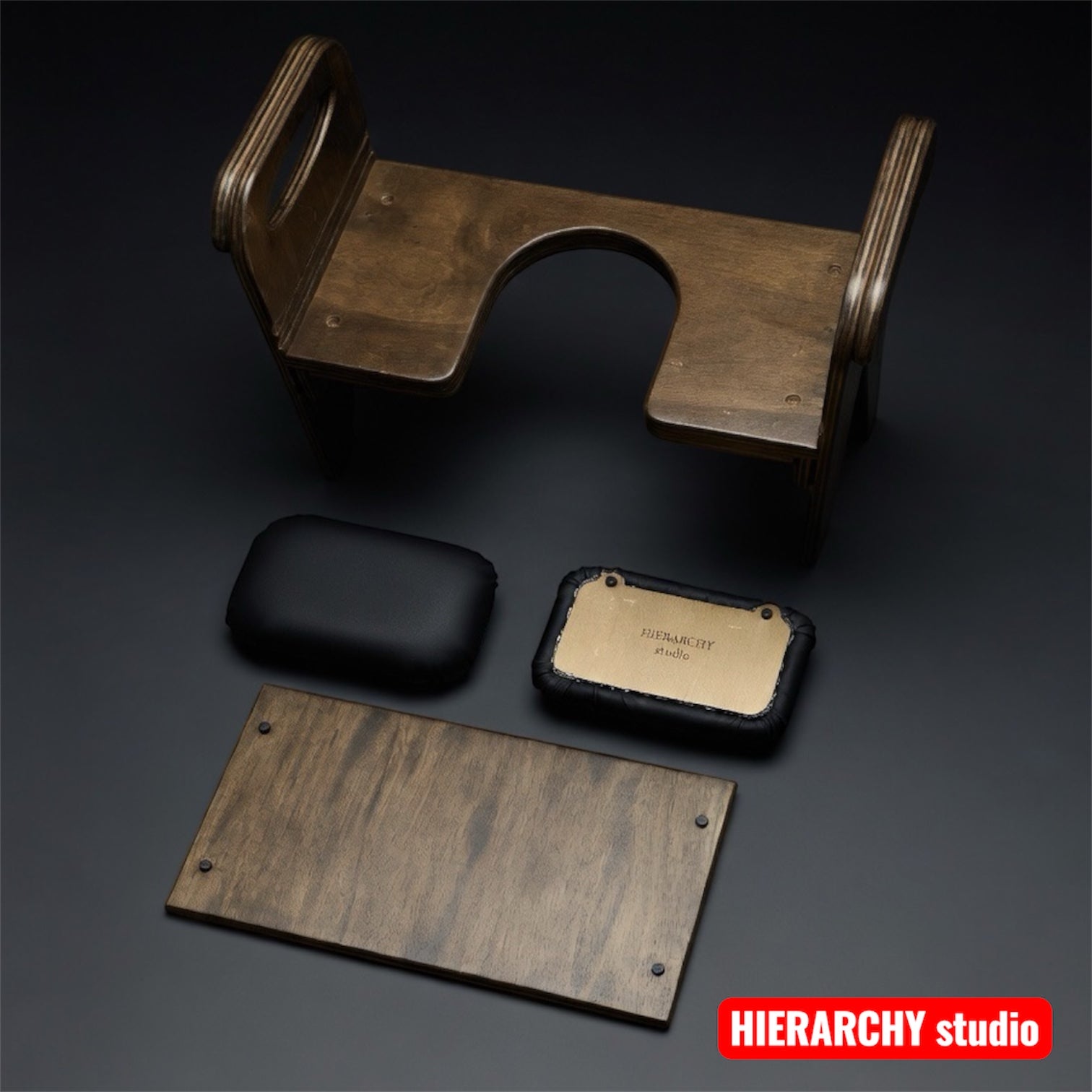 Comfort Version Chair | Removable Top Panel | Adjustable Height |  21.6 in (55 cm)