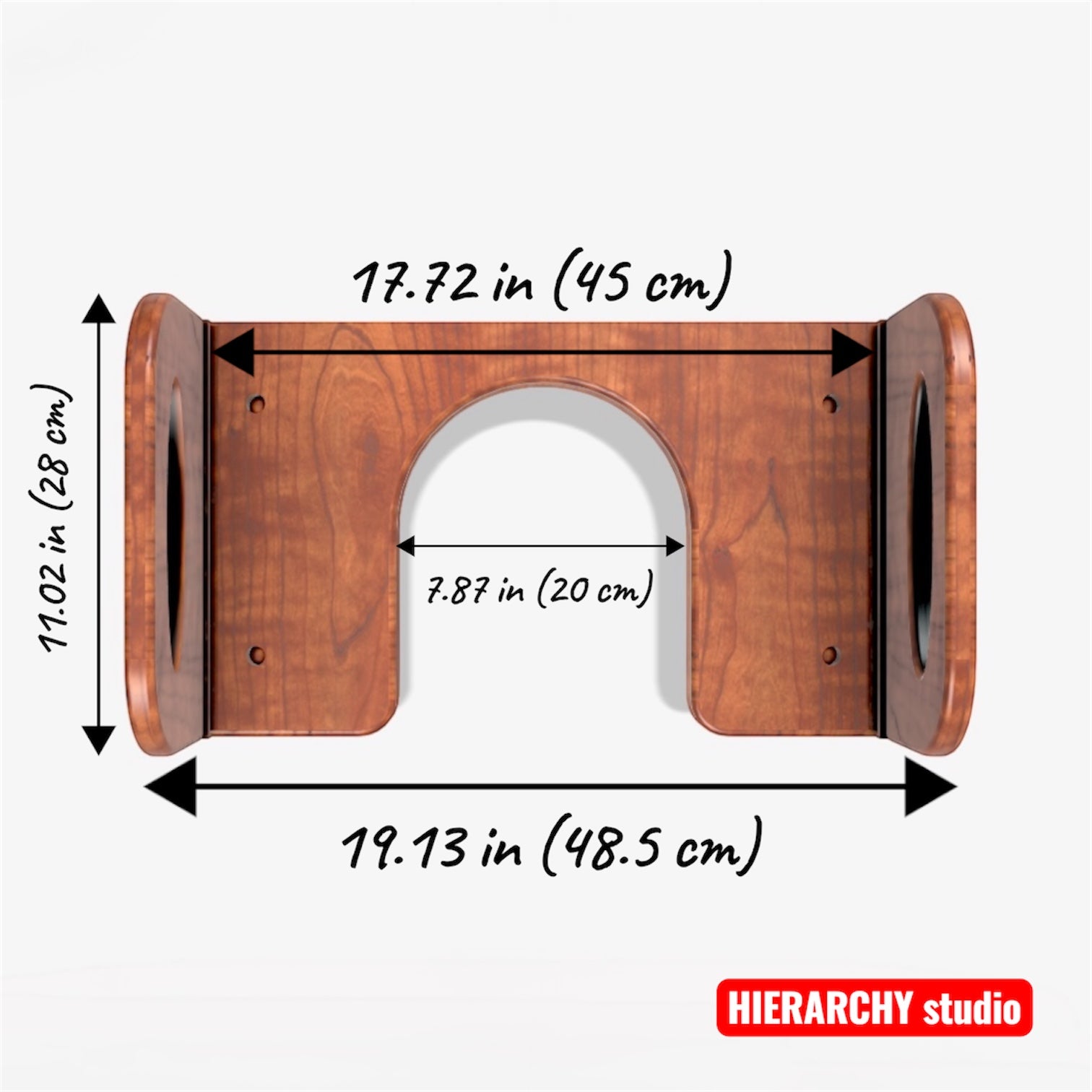 Facesitting Chair | Adjustable Height | 17.7 in (45 cm)