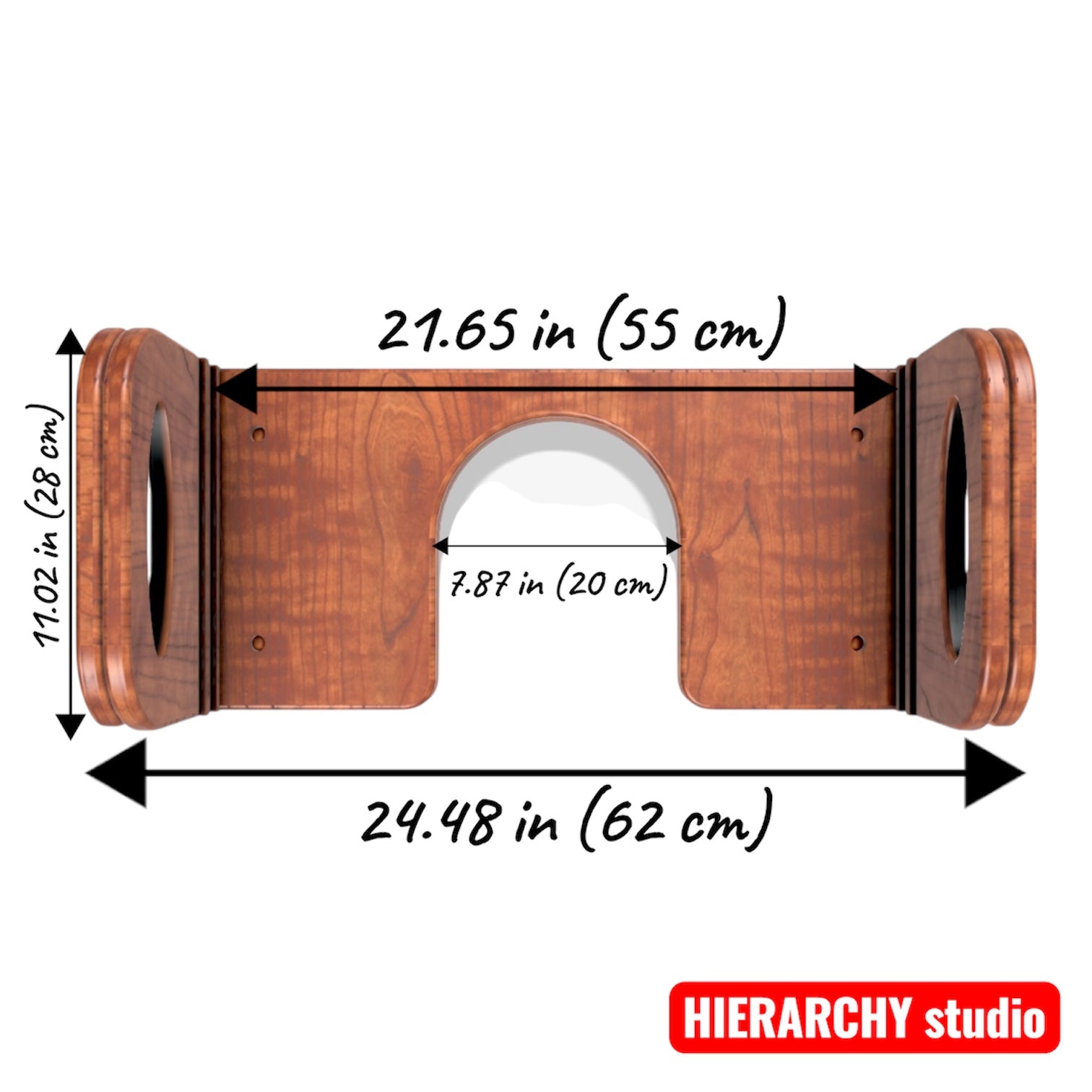 Tall Version Chair | Removable Top Panel | Adjustable Height |  21.6 in (55 cm)