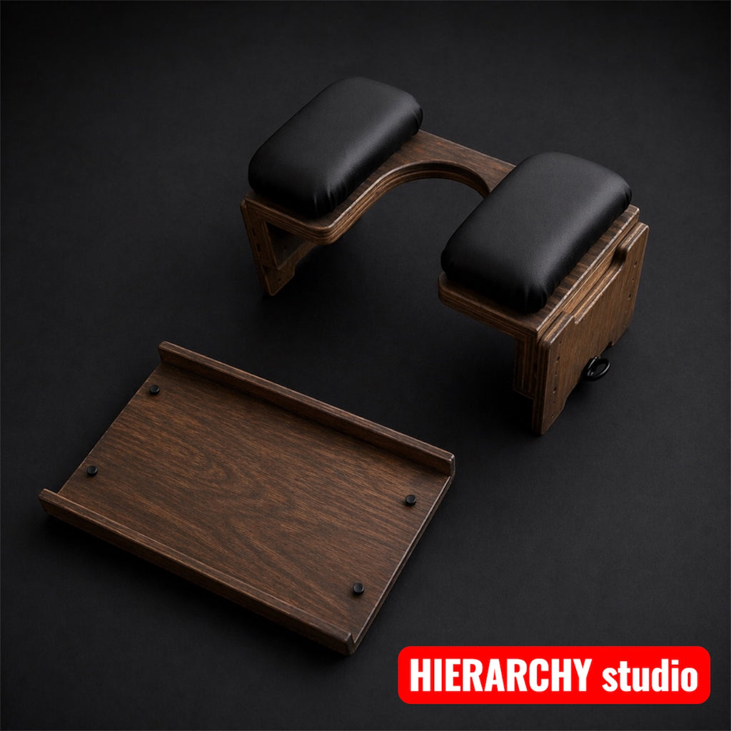 Comfortable Facesitting stool | Removable Top Panel | Adjustable Height |  21.6 in (55 cm)
