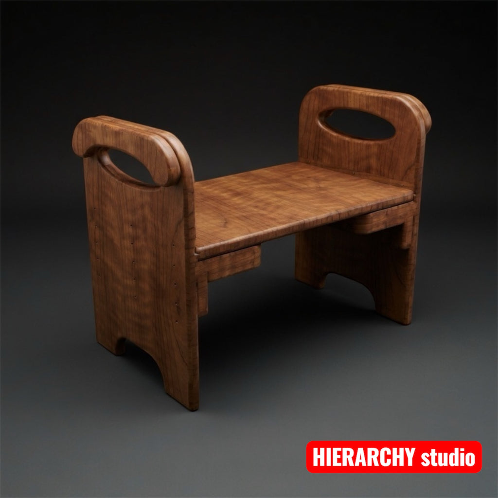 Facesitting Chair | Removable Top Panel | Adjustable Height | 17.7 in (45 cm)