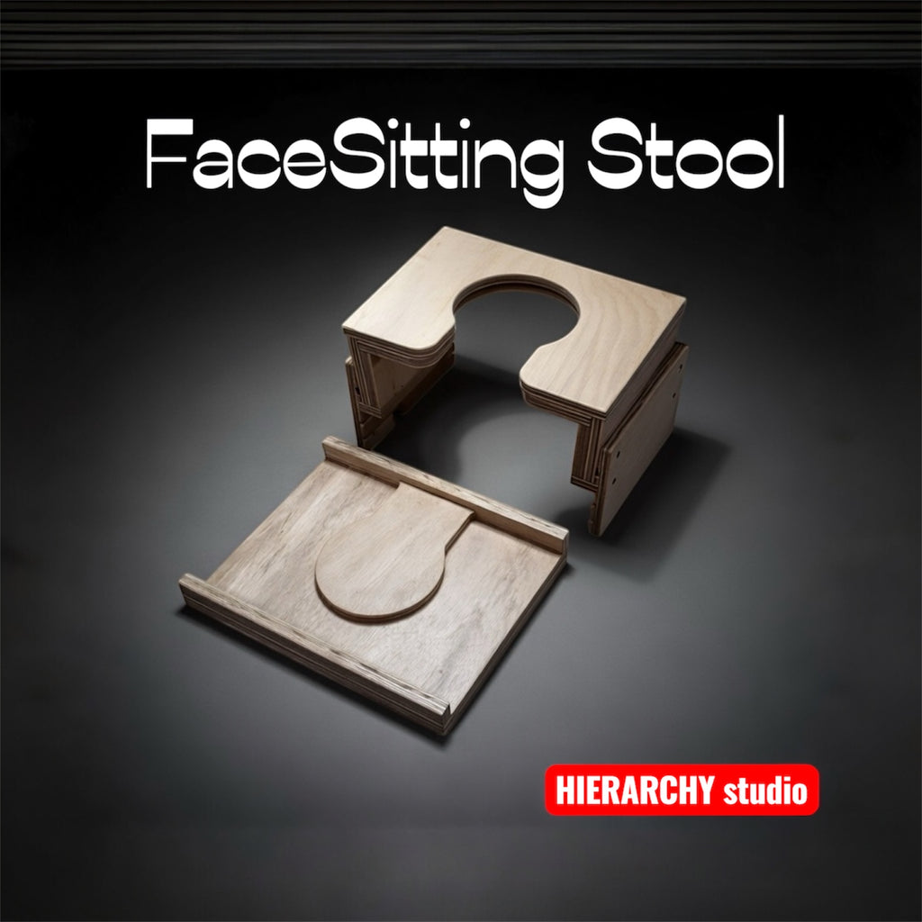 Gesichtssitzhocker | Höhenverstellbar | Abnehmbare Sitzfläche | 40 cm (15,7 Zoll)