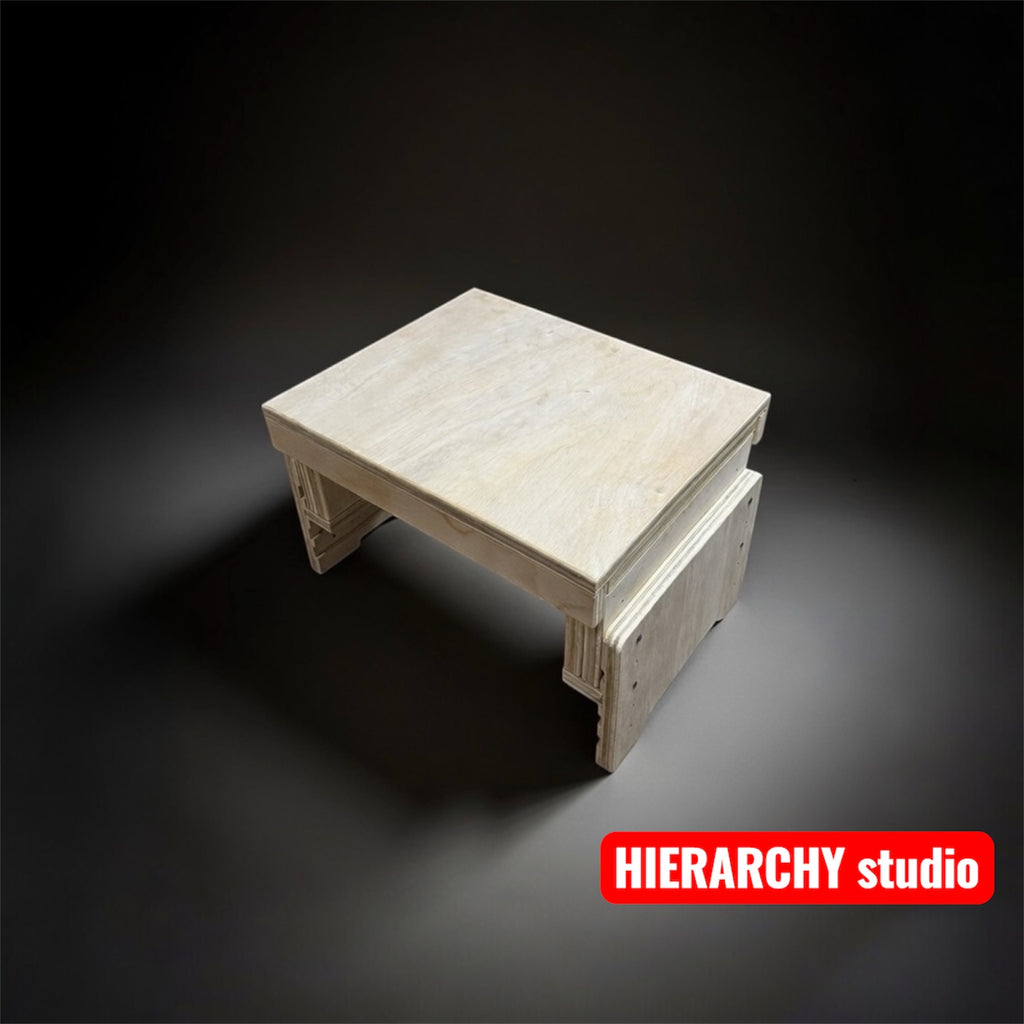 Gesichtssitzhocker | Höhenverstellbar | Abnehmbare Sitzfläche | 40 cm (15,7 Zoll)