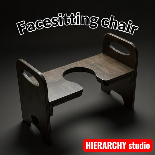Facesitting Chair | Adjustable Height | 17.7 in (45 cm)