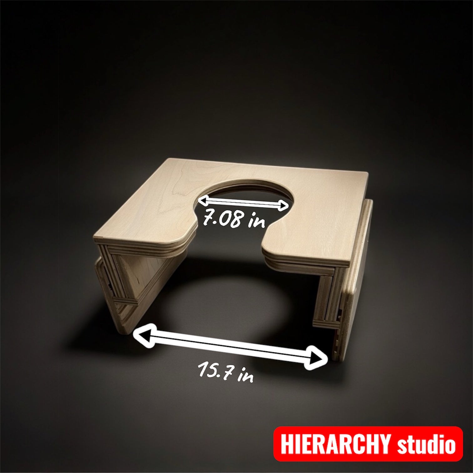 Facesitting Stool  | Adjustable Height | 15.7 in (40 cm)