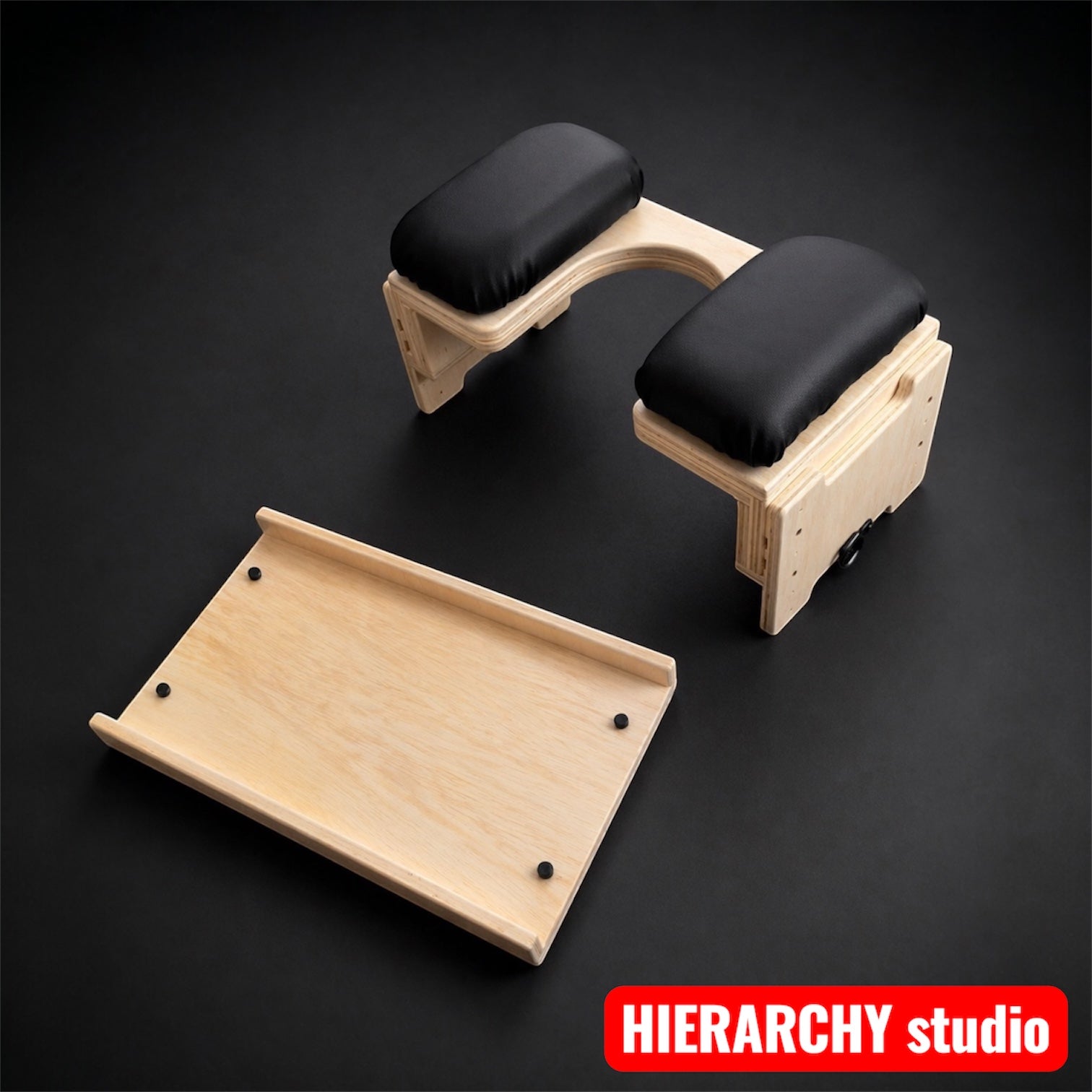 Comfortable Facesitting stool | Removable Top Panel | Adjustable Height |  21.6 in (55 cm)