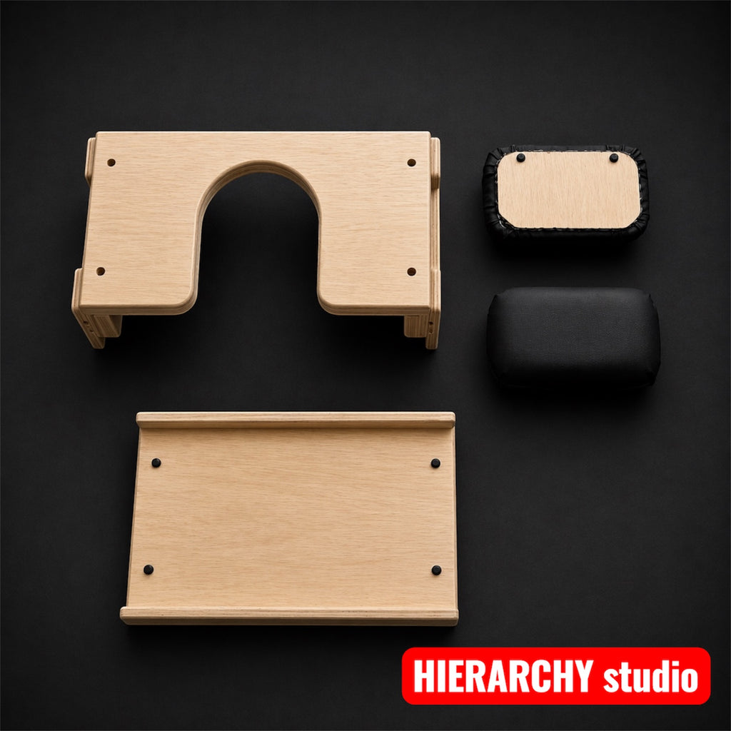 Comfortable Facesitting stool | Removable Top Panel | Adjustable Height |  21.6 in (55 cm)