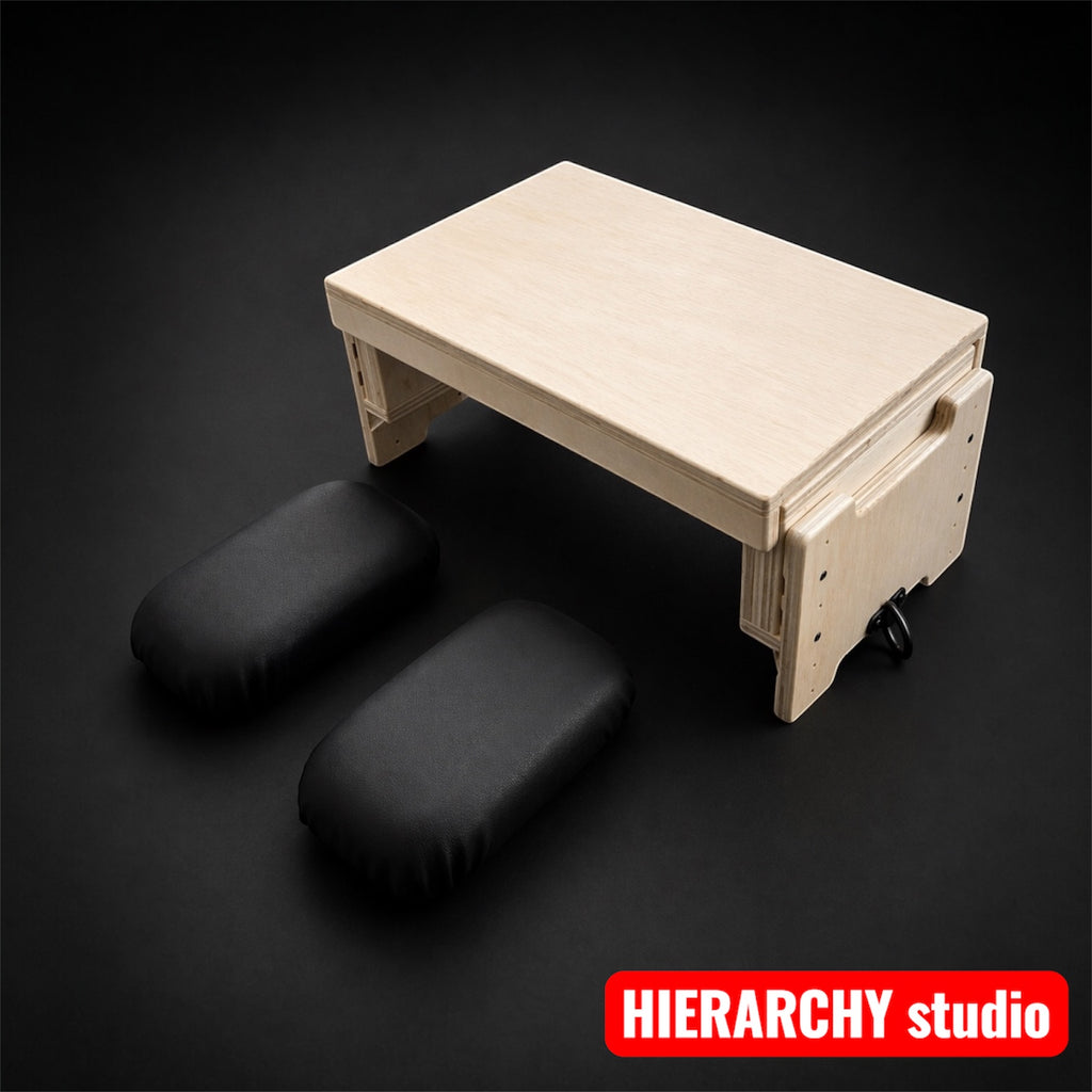 Comfortable Facesitting stool | Removable Top Panel | Adjustable Height |  21.6 in (55 cm)