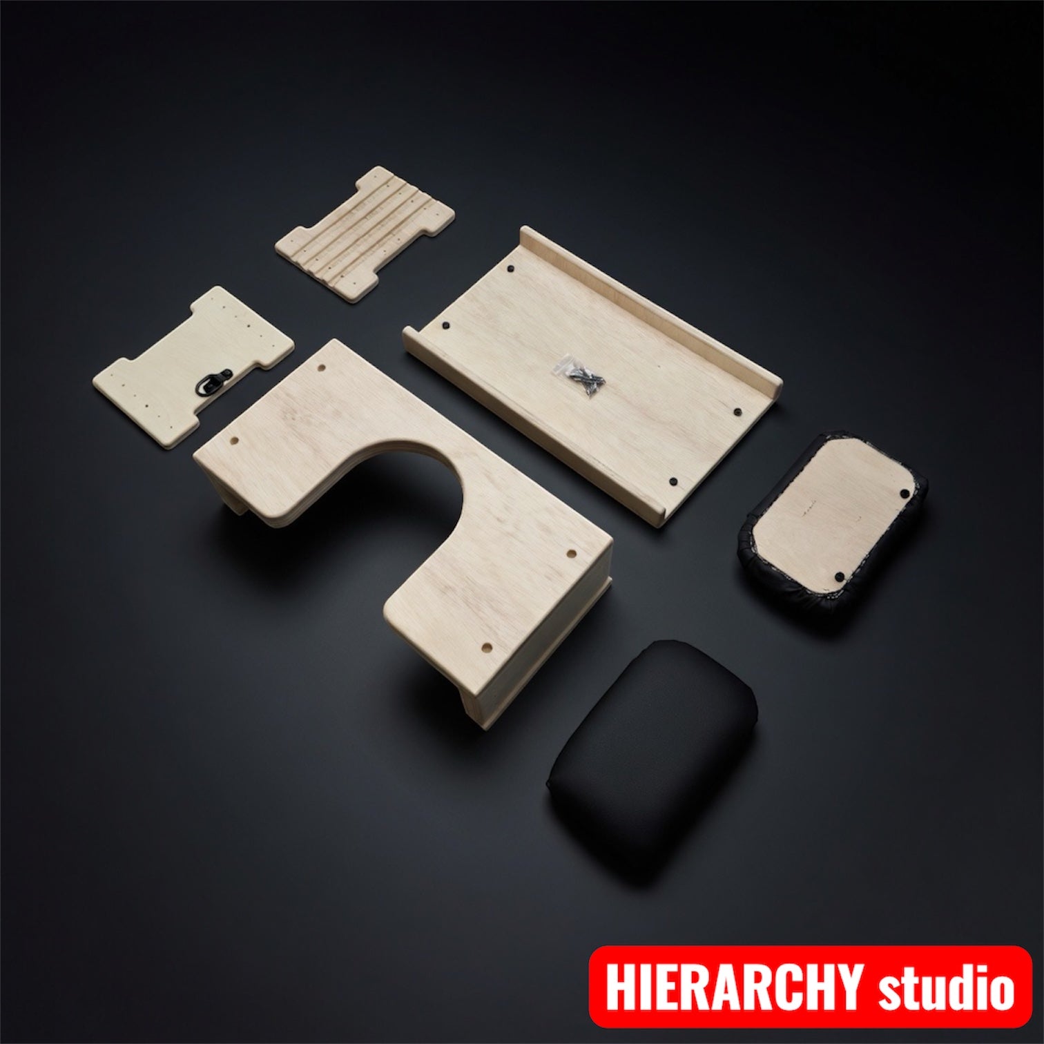 Comfortable Facesitting stool | Removable Top Panel | Adjustable Height |  21.6 in (55 cm)