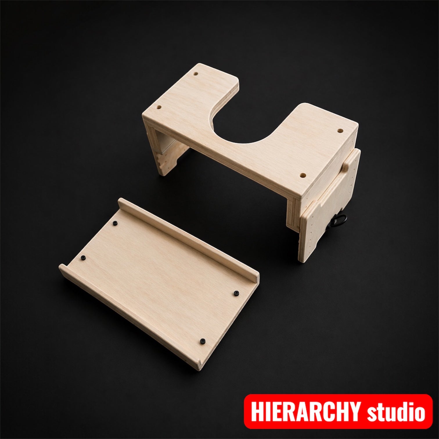 Facesitting stool | Removable Top Panel |  Adjustable Height |  21.6 in (55 cm)