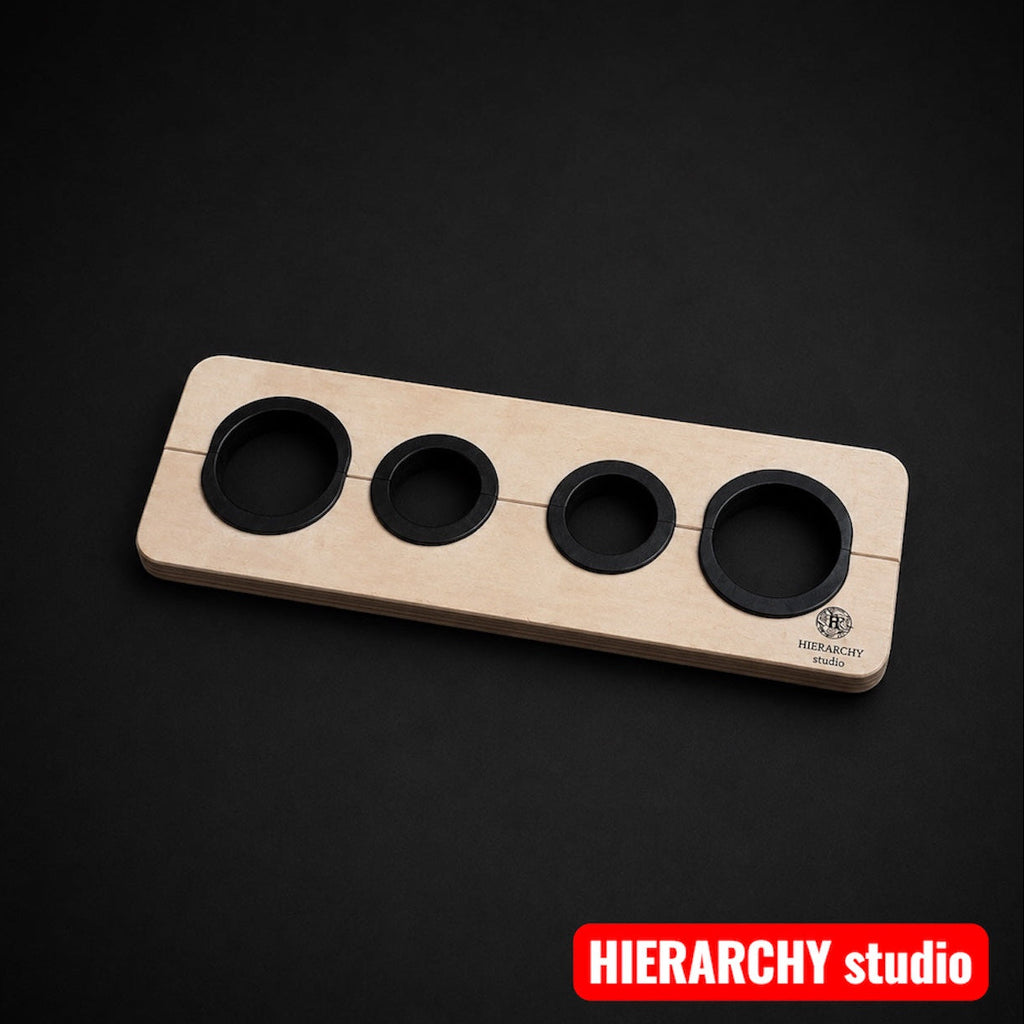 Wooden Restraint Board for Wrists & Ankles with Interchangeable Inserts