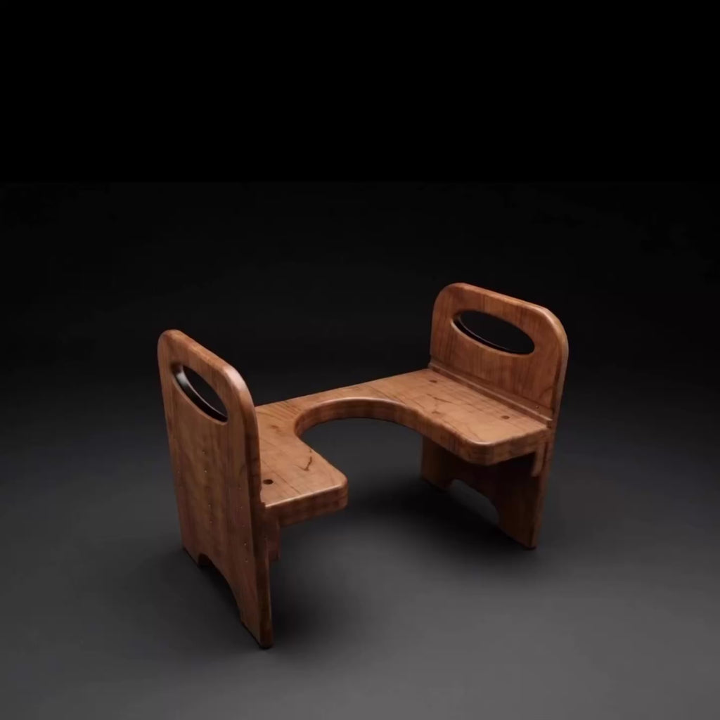 Facesitting Chair | Adjustable Height | 17.7 in (45 cm)